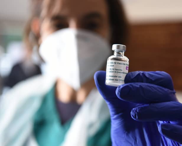 A Covid-19 vaccine being prepared