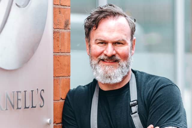 Celebrity chef Glyn Purnell