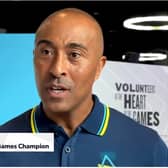 Athlete Colin Jackson attends Commonwealth Games Volunteer Selection at the Library of Birmingham