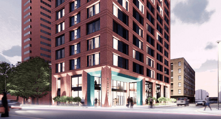 New 12-storey aparthotel planned for Broad Street in Birmingham 