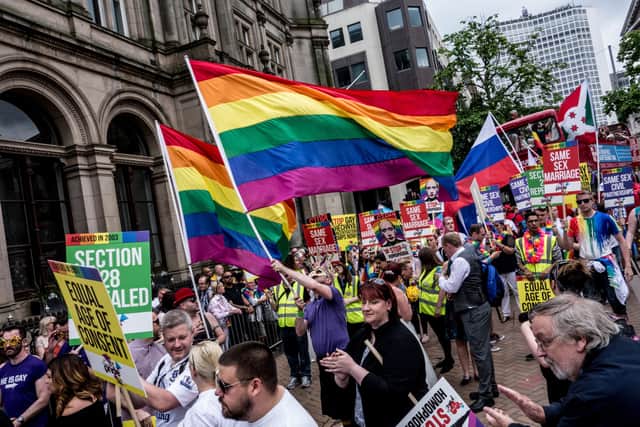The parade will get underway at 12pm on Saturday (Photo from Birmingham Pride)
