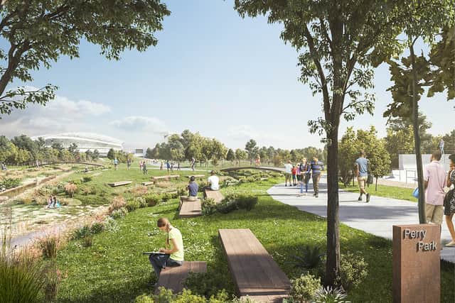Perry Park is included in the Perry Barr Regeneration plans which looks to maximise use of green spaces