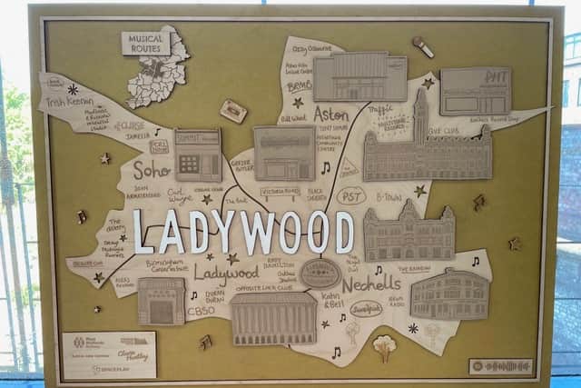 Birmingham’s musical heritage is being celebrated with maps across 30 West Midlands Railway stations