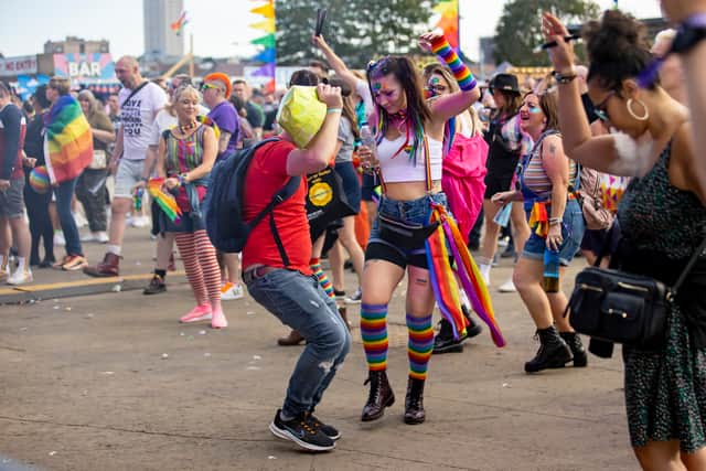 Birmingham Pride 2021 - dancing in the streets