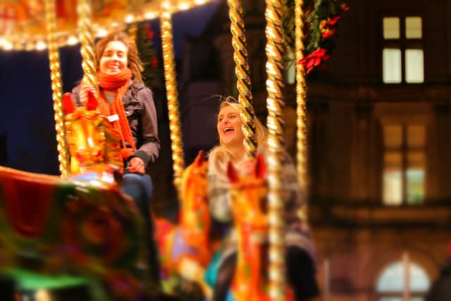 The carousel is fun for all the family  (Photo by Christopher Furlong/Getty Images)