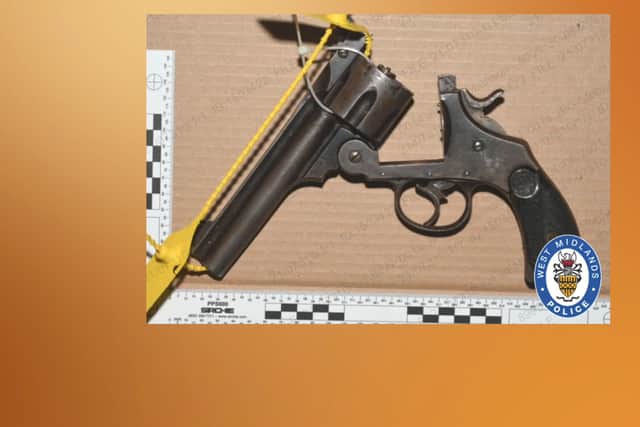 Here’s the gun that Helder Darame tried to hide from West Midlands Police 