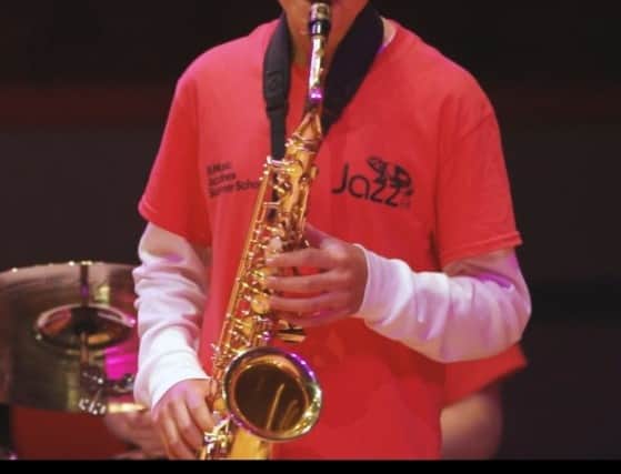 Louis Watkiss, who died at SnowDome, in Tamworth was a talented saxophone player