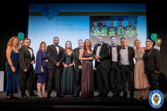 Kings Norton Neighbourhood team win West Midlands Police Diamond Award