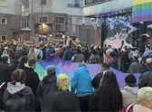 Hundreds protest against attacks on Birmingham’s LGBTQ+ community