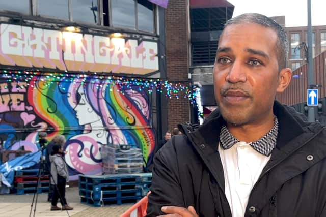  George Mattu joined the protests against violence towards Birmingham’s LGBTQ+ community