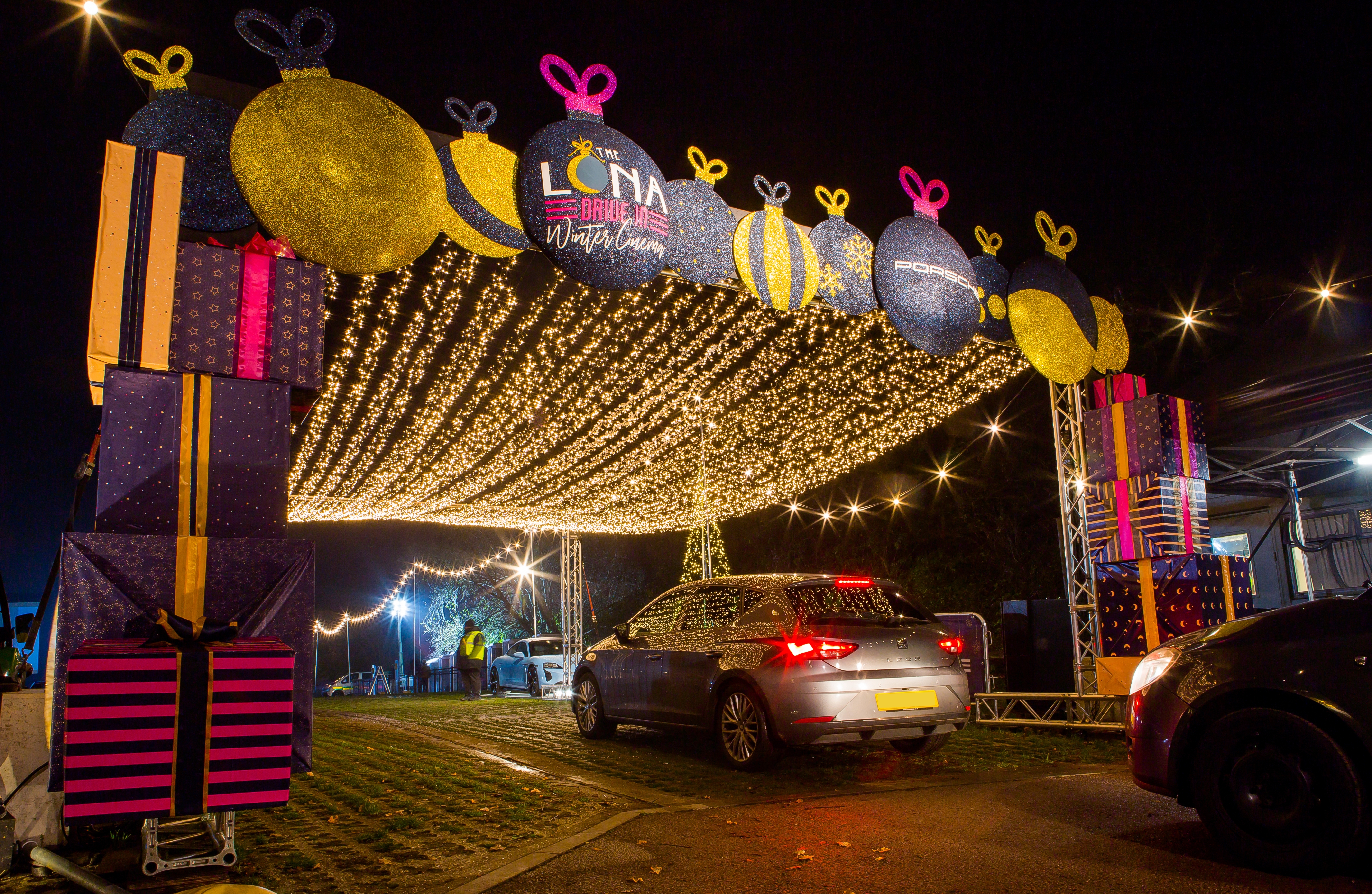 Luna drive-in cinema returns to the NEC with the best Christmas movies