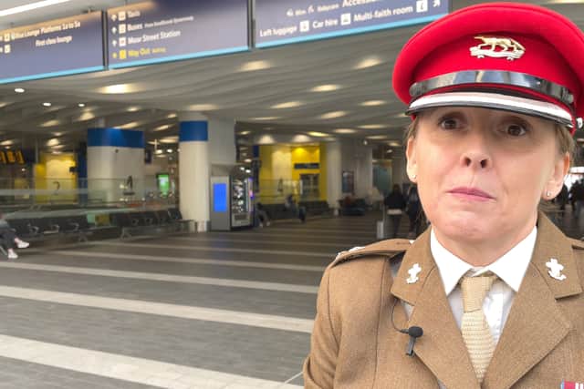 Royal British Legion Poppy Appeal: Major Samantha Brettell, 11th Signal and West Midlands Brigade
