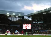 Players, officials and fans observe a minutes silence as part of the Remembrance Day proceedings prior to the Premier League match between Aston Villa and West Ham United at Villa Park