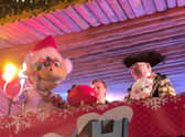 Birmingham Lord Mayor and Birmingham 2022‘s Mascot, Perry open the Christmas market