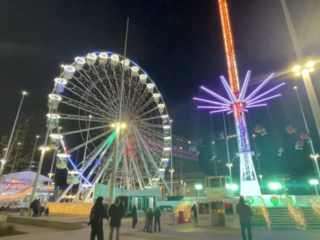 The Big Wheel and Ice Rink are also back in Centenary Square