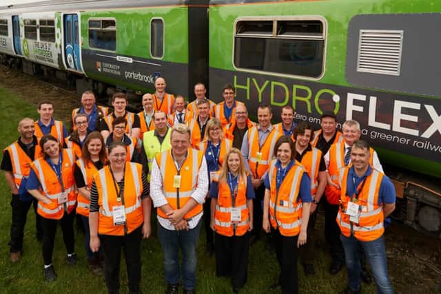 The University of Birmingham and Porterbrook are carrying trials for Hydroflex - the UK’s first hydrogen powered train