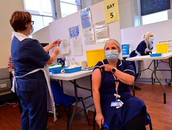 The vaccination deadline for frontline NHS staff is expected to be confirmed on Tuesday (9 November) (Photo: Getty Images)
