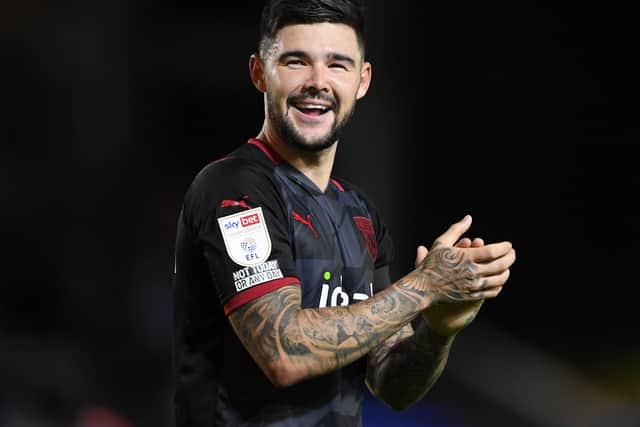 Alex Mowatt of West Bromwich Albion celebrates victory following the Sky Bet Championship match between Peterborough United and West Bromwich Albion