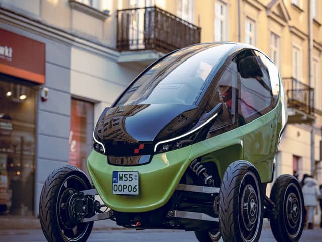 Triggo electric cars have been invented in the West Midlands to help combat climate change