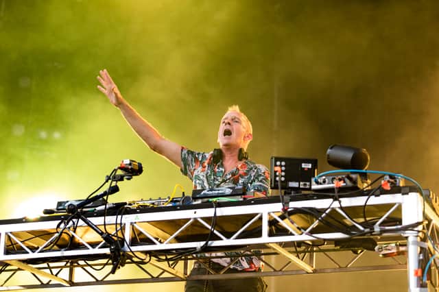 Fatboy Slim is performing in Birmingham this weekend (Photo by Mackenzie Sweetnam/Getty Images)
