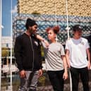 The teenagers behind Brum Ting Decrae, Charisma, Alex and Ethan - picture by Stuart James of Emotive Eye photography