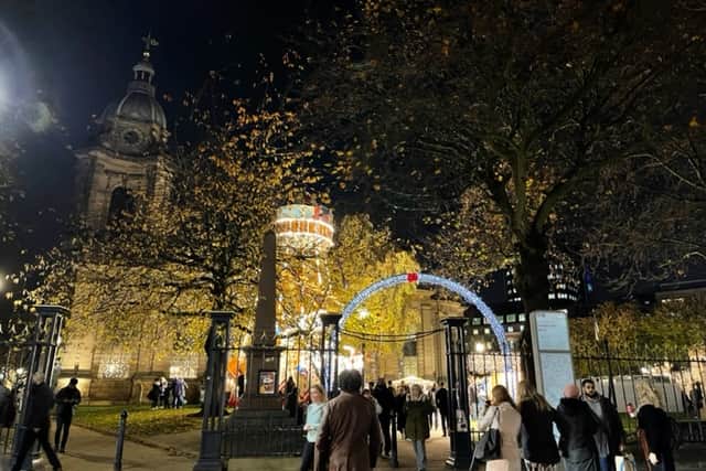 Birmingham Cathedral Christmas Square Market