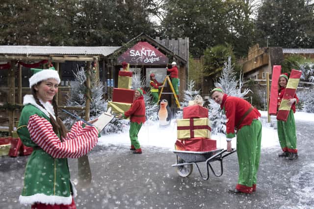 Come and see Santa at West Midlands Safari Park