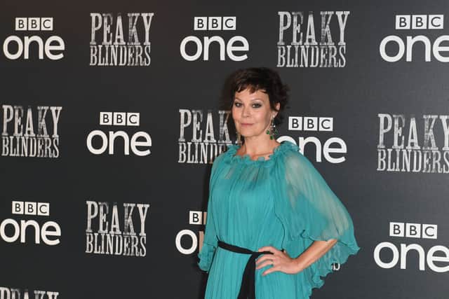 Helen McCrory passed away in April this year, Murphy said she was his closest colleague on Peaky Blinders (Picture: Getty)