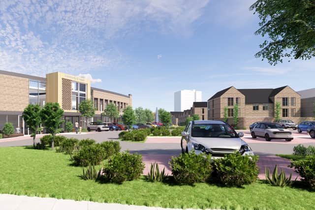 There are plans for new shops and a medical hub including a GP, opticians and dentist