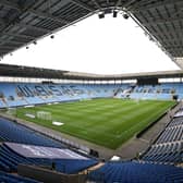 General view inside the stadium prior to kick off in the Sky Bet Championship match between Coventry City and Derby County
