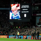 Villa Park tribute to Arthur Labinjo Hughes at Aston Villa’s game against Leicester City