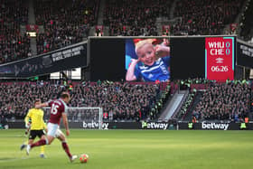 Football fans pay tribute to Arthur Labinjo-Hughes across the country, including the Premier League match between West Ham United and Chelsea on Saturday, December 4)