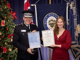 Eiren Carbery was awarded a Chief Constable’s Good Citizens Award and a Royal Humane Society Award