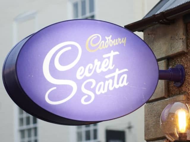 Cadbury have brought back their Secret Santa this year