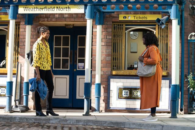 Aggie and Grace face off in Coronation Street