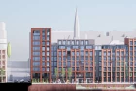Build to rent apartment plan for Digbeth