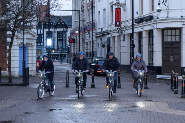 <p>Electric bikes available to hire for first time in Birmingham</p>