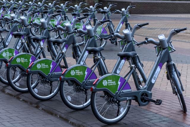 Electric bikes available to hire for first time in Birmingham