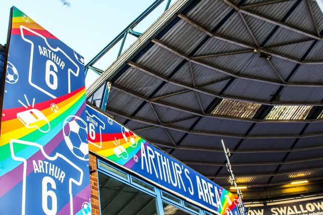 The club has also renamed the Fridays Family Zone to Arthur’s Area