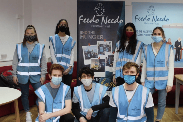 Feedo Needo received support from UoB students, who have been volunteering in their spare time for the charity