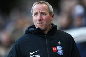 Lee Bowyer, manager of Birmingham City looks on prior to the Sky Bet Championship match between Millwall and Birmingham City at The Den