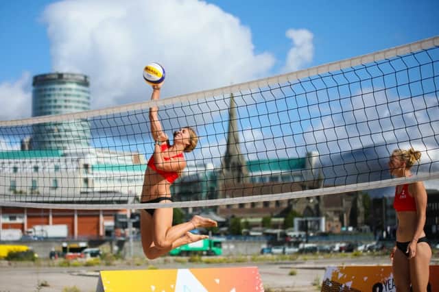 <p>Beach volleyball to be played at Smithfield at the Birmingham 2022 Commonwealth Games</p>