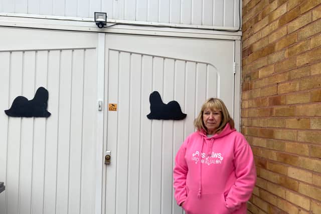 Karen Hall-Yates set up Posh Paws Canine Styling in her garage in Great Barr