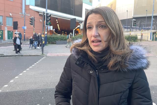 Bella comments on traffic disruption, Birmingham