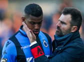 Club's Wesley Moraes and Club Brugge's head coach Ivan Leko pictured during a soccer match between Club Brugge and KAA Gent, Sunday 31 March 2019 in Brugge, on day 1 (out of 10) of the Play-off 1 of the 'Jupiler Pro League' Belgian soccer championship