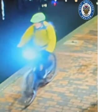 <p>CCTV captures final moments of cyclist whose body was found in a canal in Ladywood</p>
