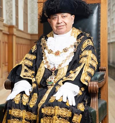 The Lord Mayor Birmingham Cllr Muhammad Afzal