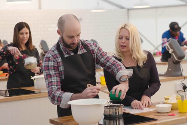 Compete against other couples to create a winning bake at TheBig Birmingham Bake