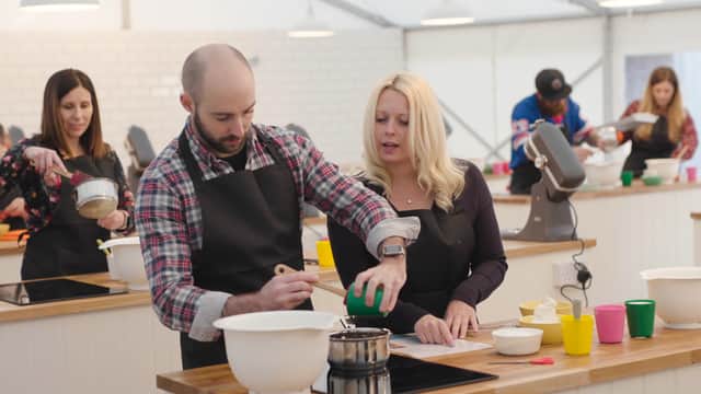 Compete against other couples to create a winning bake at TheBig Birmingham Bake