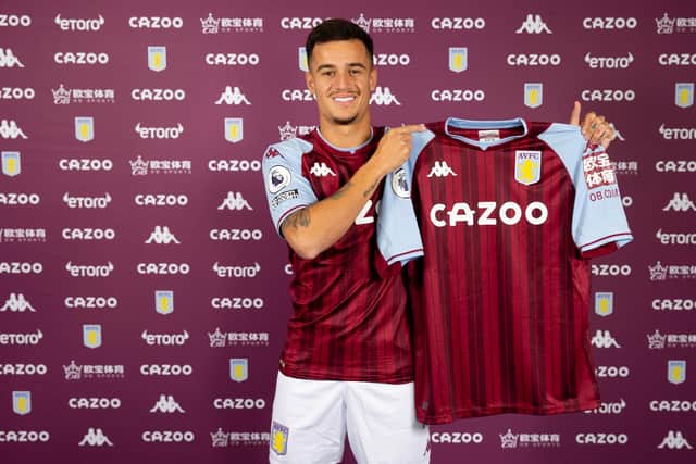 Coutinho has joined the club on a six month loan until the end of the season 